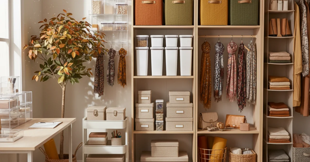 収納のプロが伝授！もう散らからない、秋の模様替えで変わる7つの収納術＆神アイテム10選