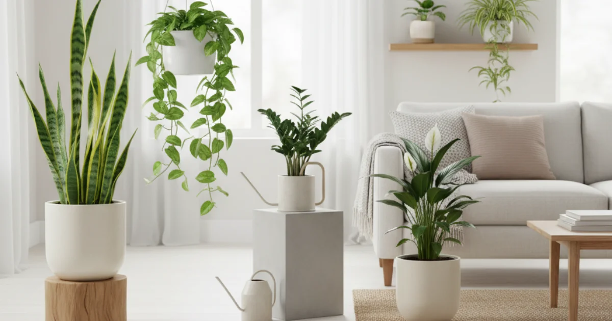 【失敗しない観葉植物の選び方】初心者でも安心！お部屋を癒し空間に変える5選と育て方完全ガイド