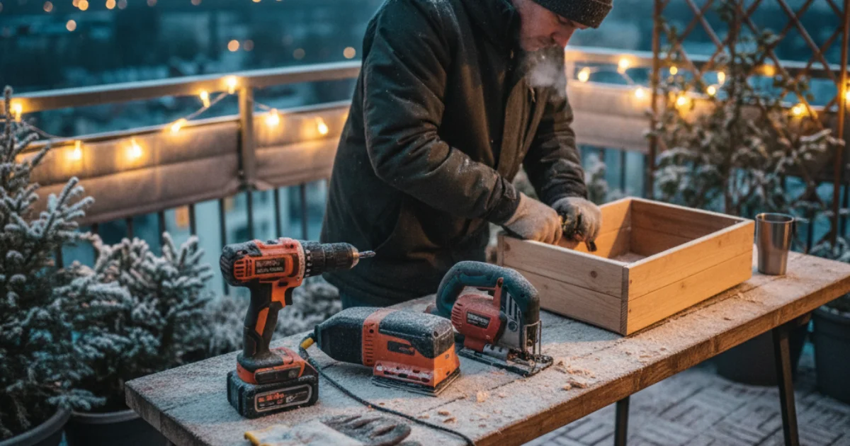 【防寒対策もバッチリ！】-3℃のベランダDIYで実感！初心者向け最強電動工具3選と失敗しない選び方