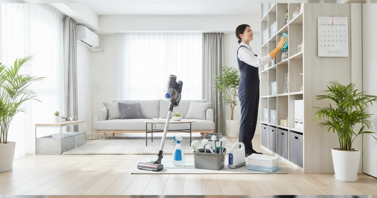 【プロが伝授】年末大掃除、たった3時間でスッキリ完了！時短テクニック＆厳選アイテム5選で快適新年を迎えよう！