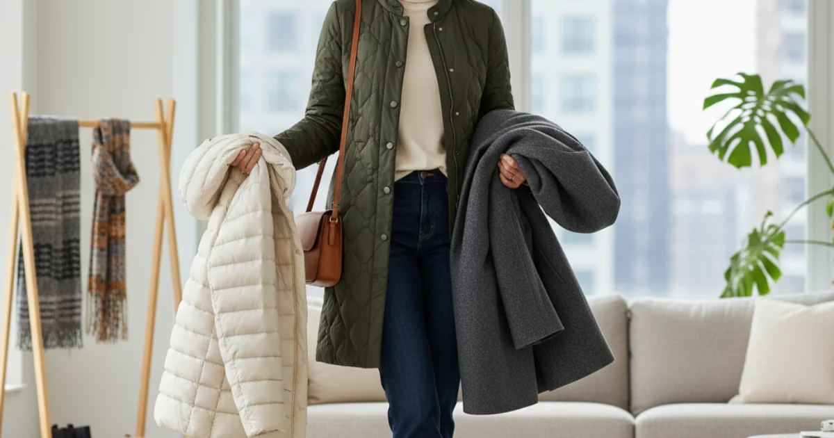 【30代向け】もう失敗しない！着回し力抜群の冬アウター3選＆着こなし術徹底レビュー！