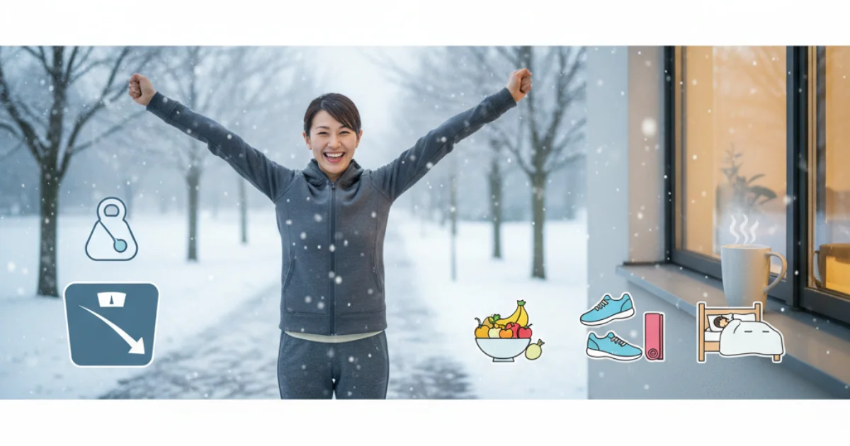 【体験談あり】-10kg成功！冬の寒い時期こそ効果的なダイエット方法3選｜挫折しないコツも伝授