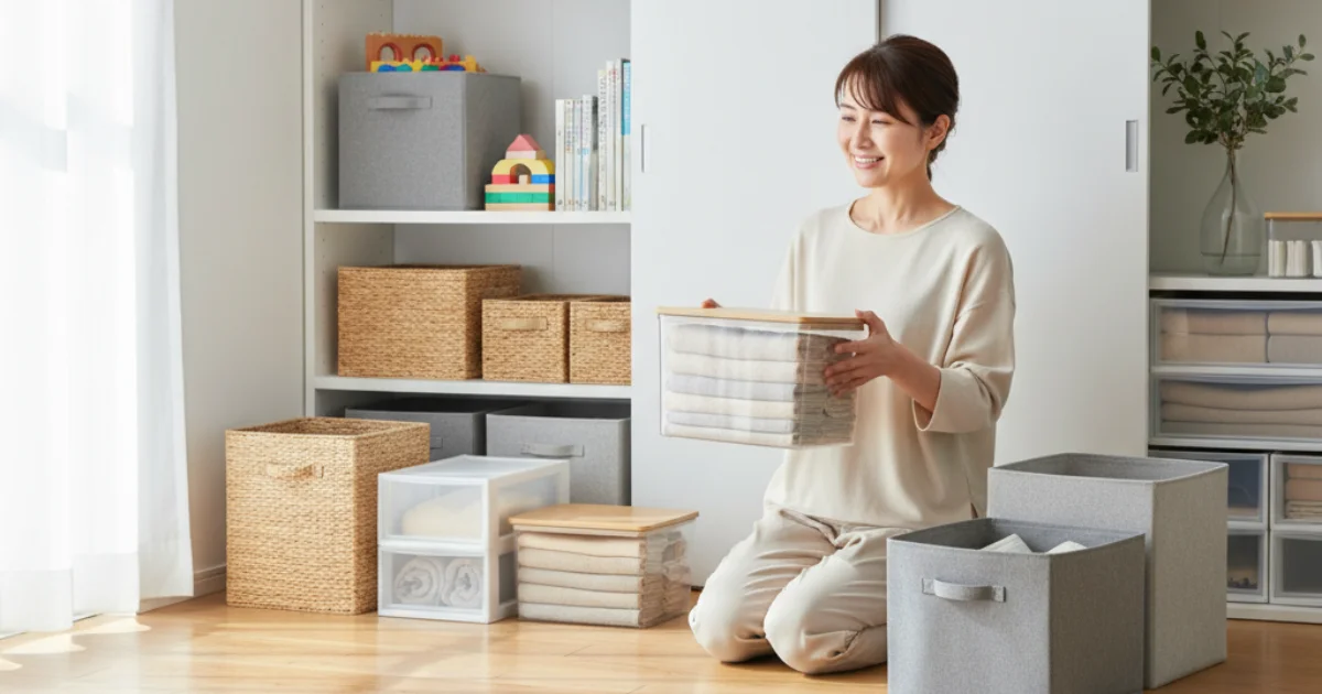 40代主婦が実践！収納・整理用品選びの極意｜失敗しないための徹底ガイド