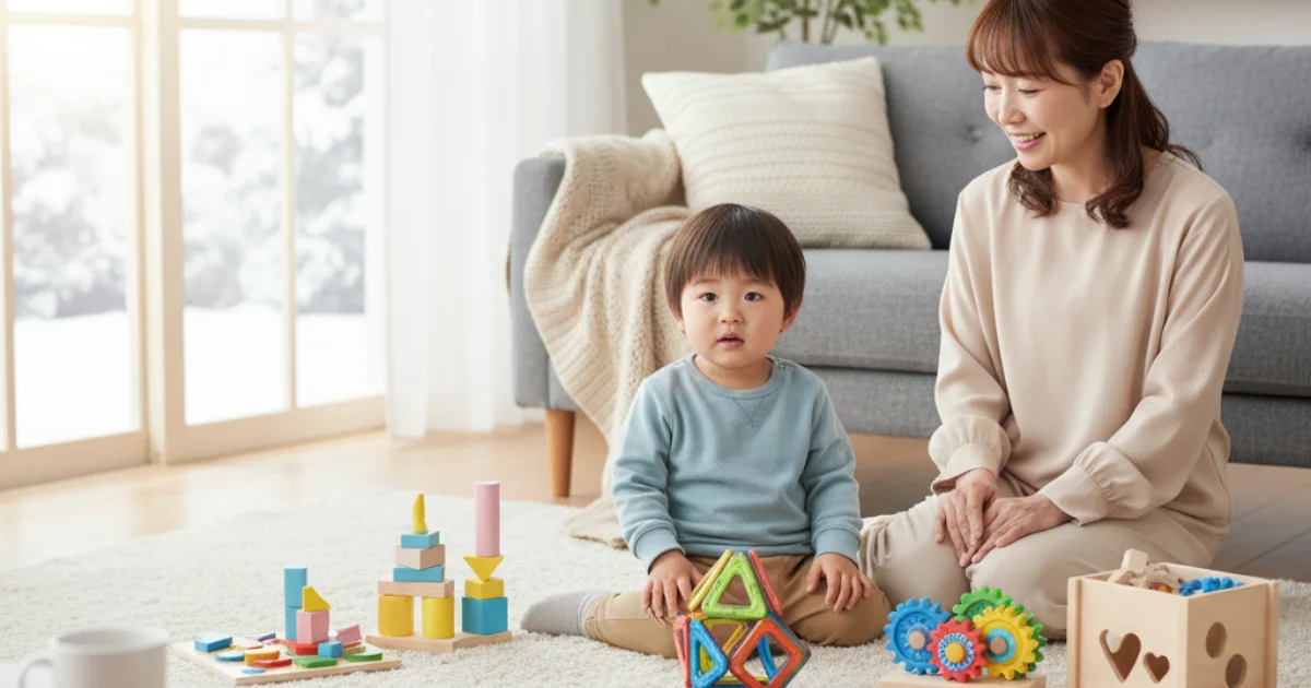 【体験談】3歳児の集中力UP！冬の遊び時間を劇的に変えた厳選5つの知育玩具