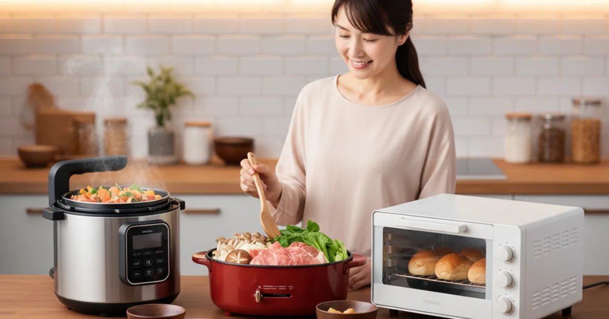 【決定版】もう失敗しない！プロが厳選！冬にこそ活躍するキッチン家電3選＆選び方徹底ガイド