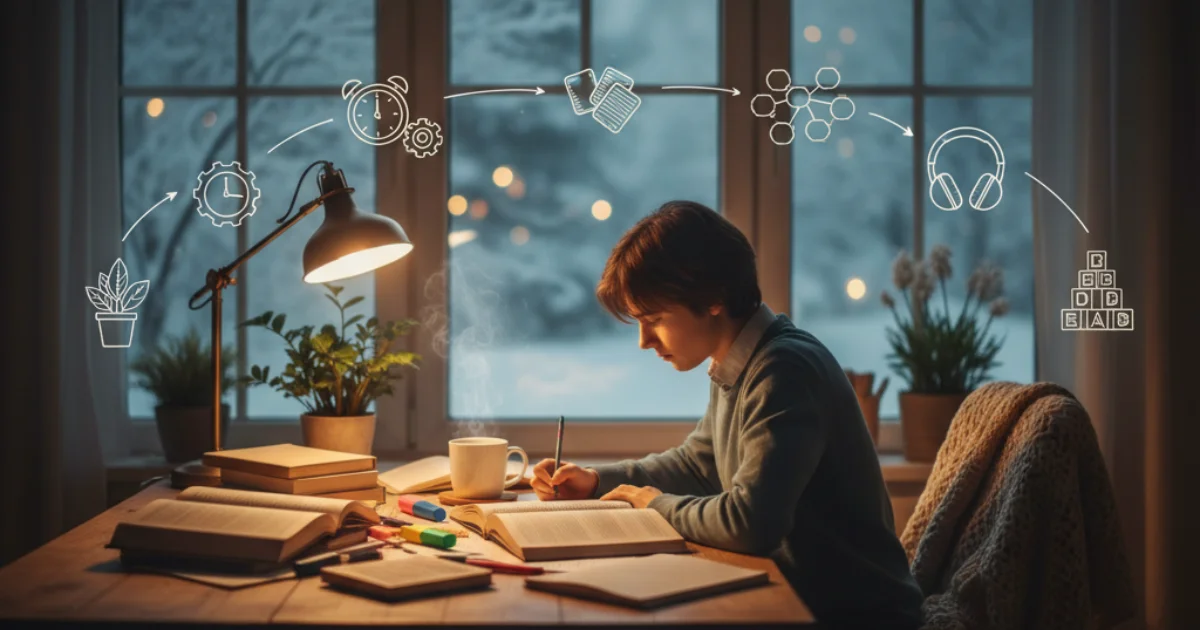 【現役大学生100名が証言】受験生が冬の集中力を保つ！本当に役立った勉強法7選