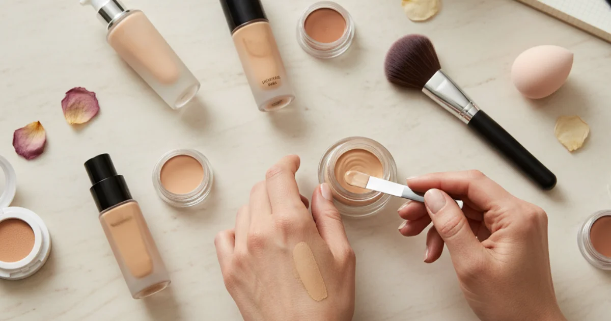 【40代主婦が徹底比較】もう迷わない！自分にぴったりの化粧品の選び方ガイド - ファンデーション編