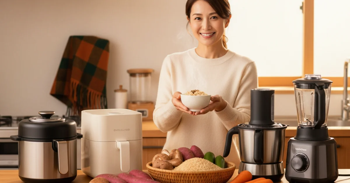 秋の味覚を格上げ！40代主婦が選ぶ本当に使える調理家電ガイド